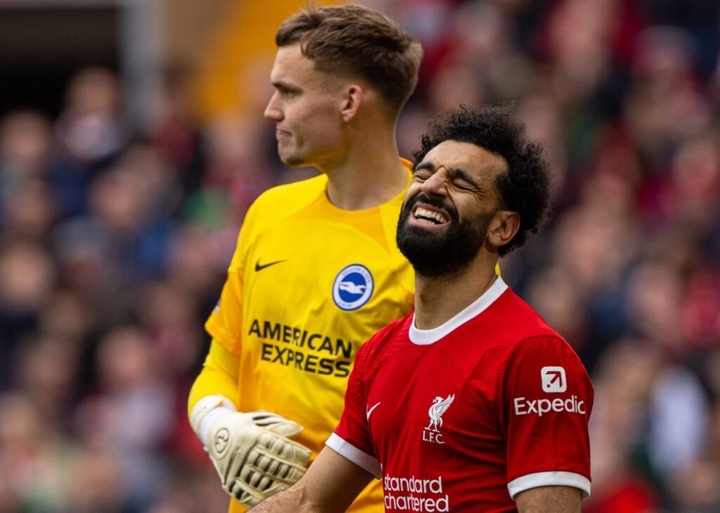 Mohamed Salah shows he’s human with remarkable unwanted stat against Brighton