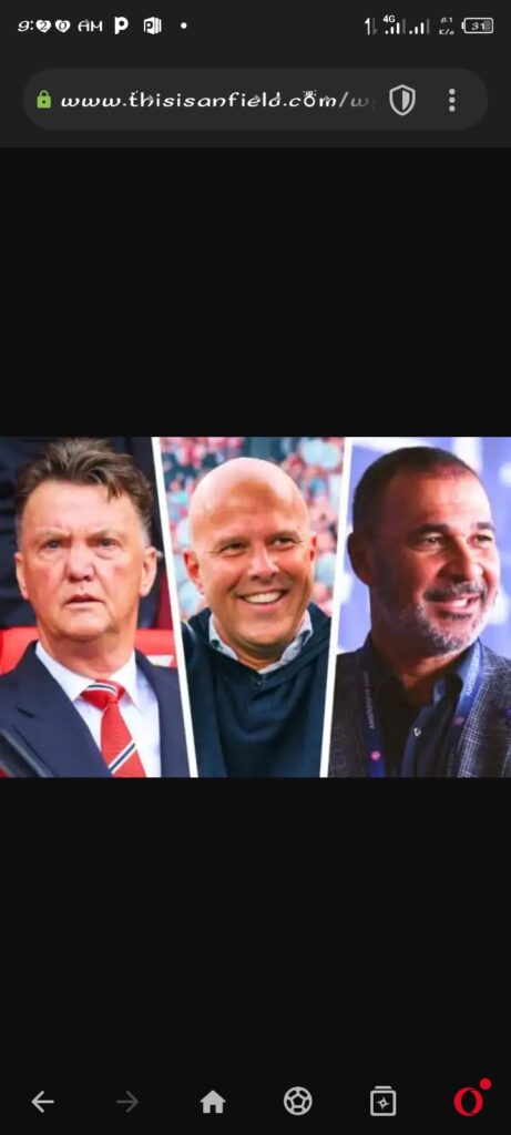 Arne Slot becomes Premier League’s 10th Dutch manager – how will he compare?