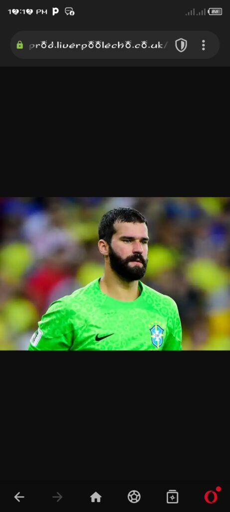 Alisson Becker’s strange squad number for Brazil explained as Liverpool star plays in US