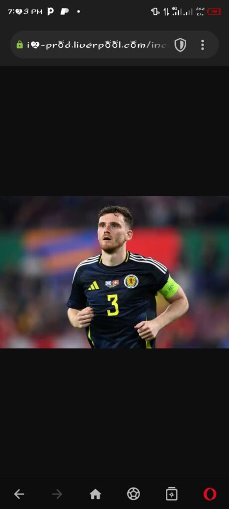 Why Andy Robertson is expecting Arne Slot phone call after Euro 2024 heartbreak