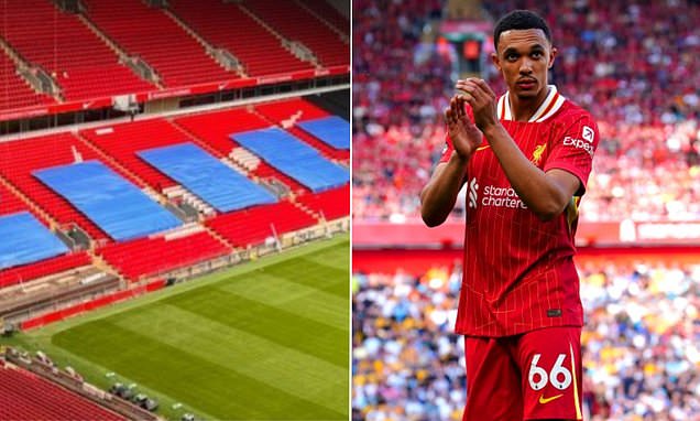 The real reason seats at Anfield have been covered up after Liverpool fans thought Trent Alexander-Arnold could……