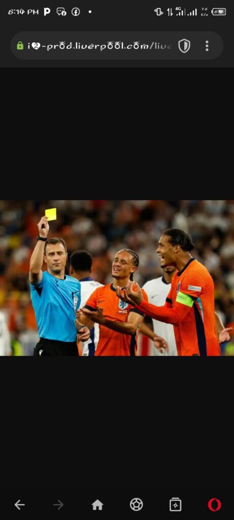 Virgil van Dijk to be further infuriated as missed replay shows England goal ‘shouldn’t have stood’