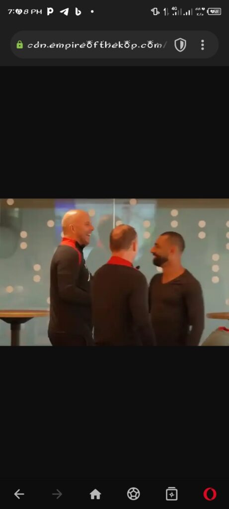 Arne Slot shares humorous 3-word quip with Mo Salah upon meeting at Liverpool training