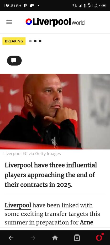 Liverpool to hold ‘crunch talks’ with key star who is out of contract next year, Slot ‘desperate’ to keep him