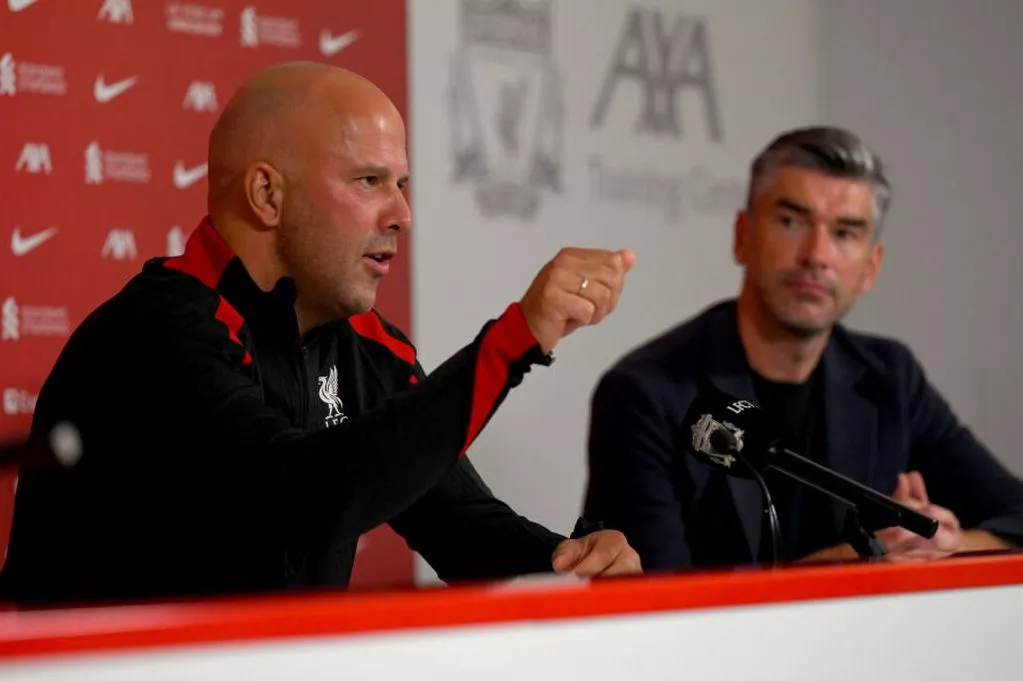 Arne Slot couldn’t resist as Liverpool boss makes Richard Hughes feelings clear