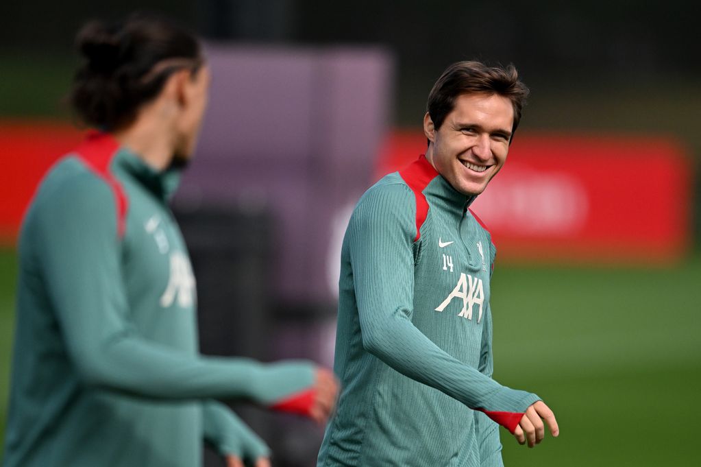 Federico Chiesa closes on Liverpool debut as midfielder returns to full training