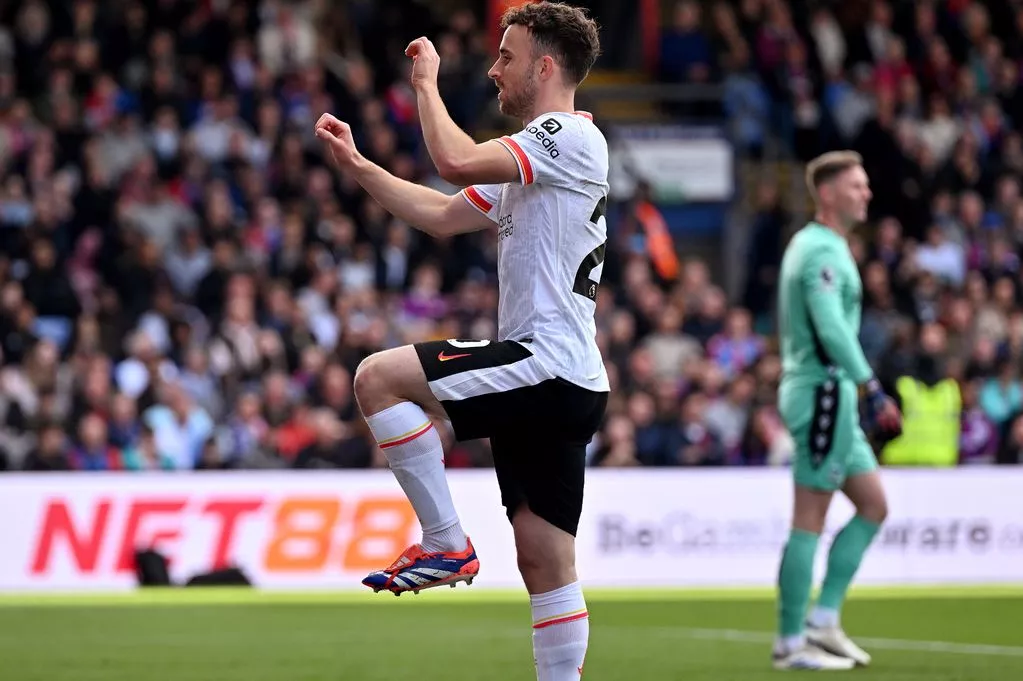Diogo Jota Liverpool celebration theory emerges after Crystal Palace win