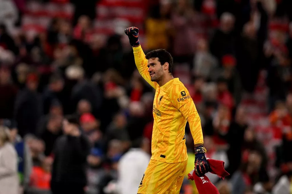 Alisson Becker dressing room request granted as Liverpool future in safe hands