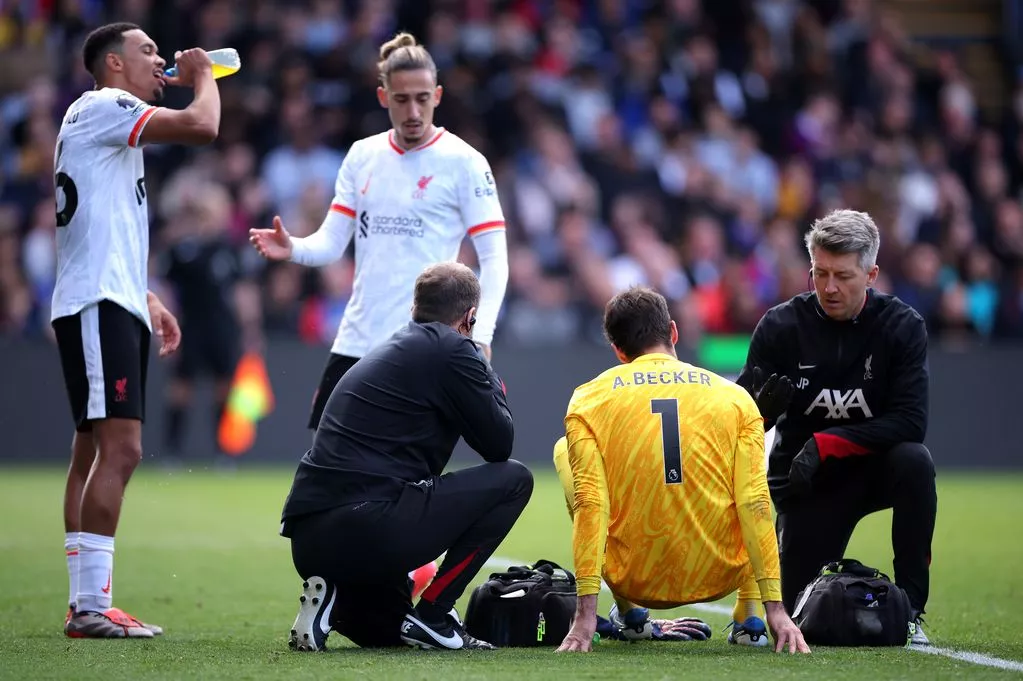 ‘A bad one’ – Worrying Alisson injury reaction spotted as Liverpool nightmare laid bare