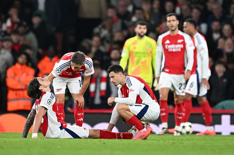A Big advantage to Liverpool as Arsenal injury crisis worsen ahead of their meeting
