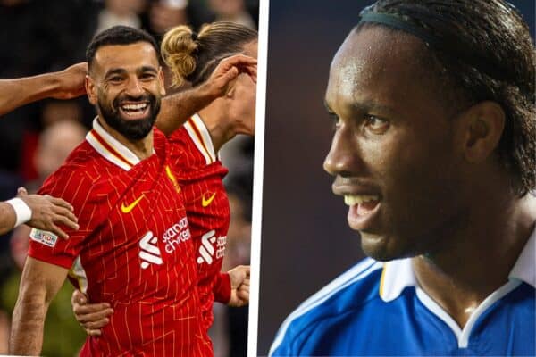Mohamed Salah has now broken Didier Drogba’s Champions League record