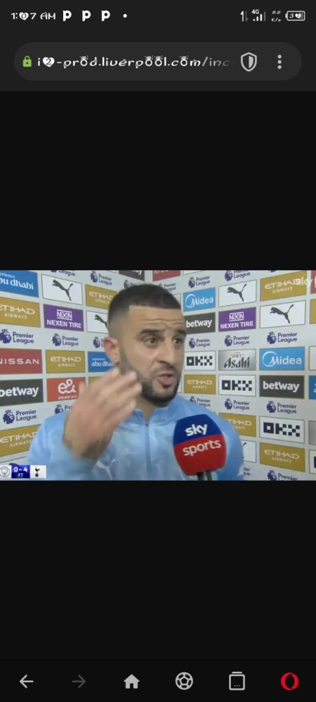 Kyle Walker tells Liverpool what to expect from Man City after Tottenham thrashing