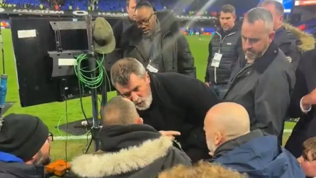 Jamie Carragher mocks Roy Keane after former Man Utd star’s incident with fan