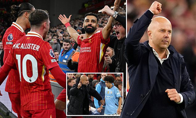 Like lions at feeding time: Inside Arne Slot’s tactical masterclass that turned Manchester City into a nervous wreck