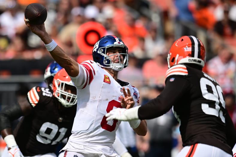 Cleveland Browns’ $38 Million Cap Crisis: Could They Be Forced to Settle for Benched QBs Like Daniel Jones or Kirk Cousins?