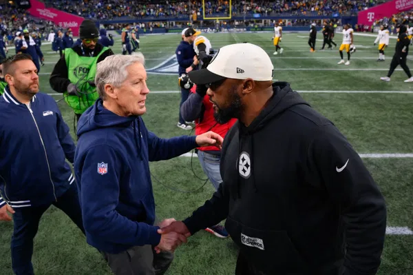NFL Drama Unfold: Mike Tomlin & Pete Carroll’s Dogfight for Russell Wilson as Steelers & Raiders Eye QB’s $80 Million Contract