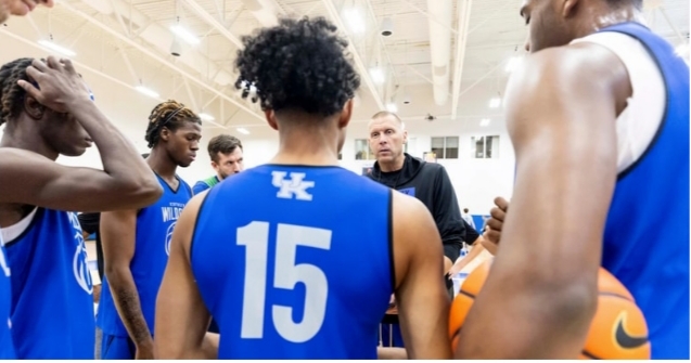 Mark Pope Is Pumping Crowd Noise Into Kentucky Practices Ahead of No. 1 Purdue