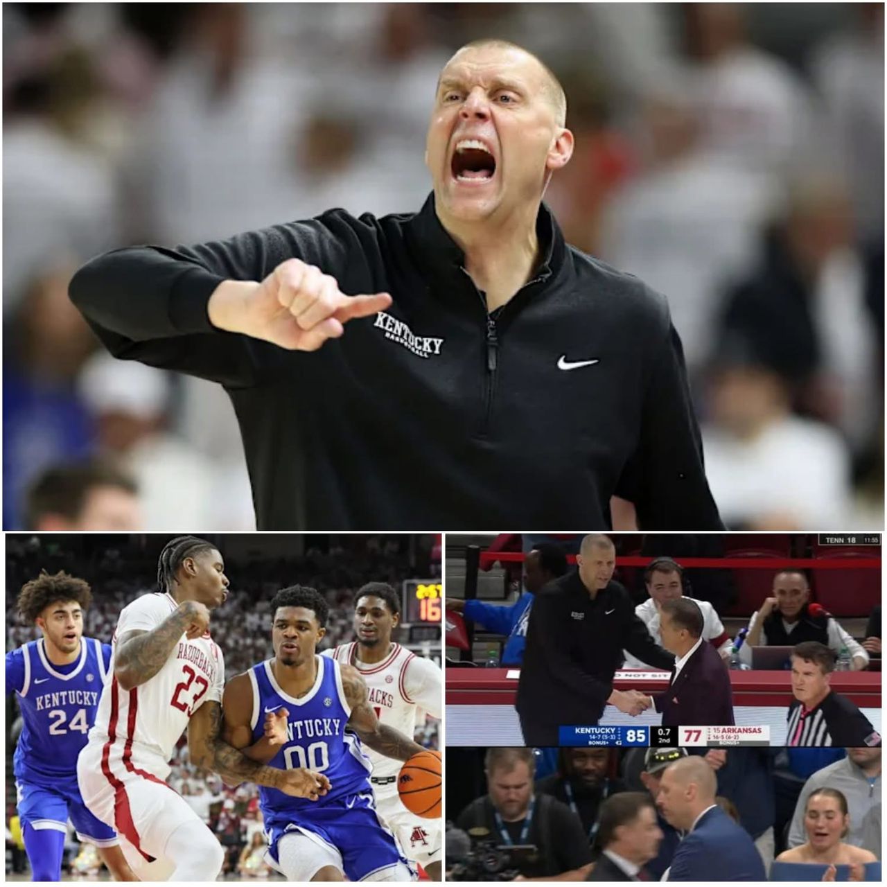 Mark Pope Breaks Silence on Kentucky’s Wild Technical-Foul Stretch Against Arkansas