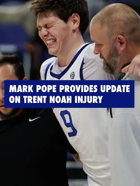 Mark Pope Just Gave Kentucky Fans the Trent Noah Injury Update They’ve Been Waiting For… But One Thing Caught Their Attention
